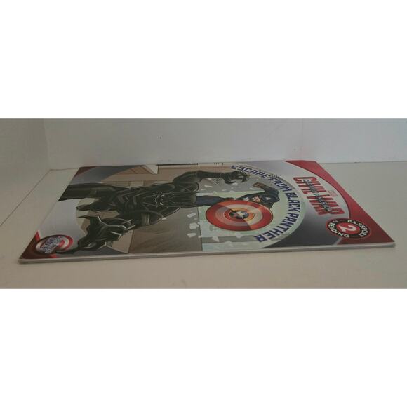 Marvel Captain America Escape from Black Panther Passport to Reading Level 2 - Picture 3 of 10